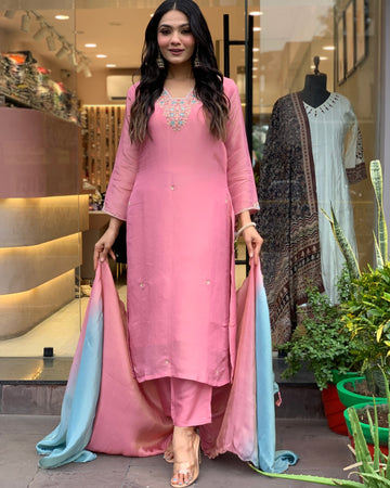 ALLAVI  HEAVY FANCY PAIR WITH DUPATTA SET
