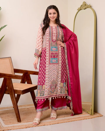 ANERI RANI HEAVY FANCY PAIR WITH DUPATTA SET